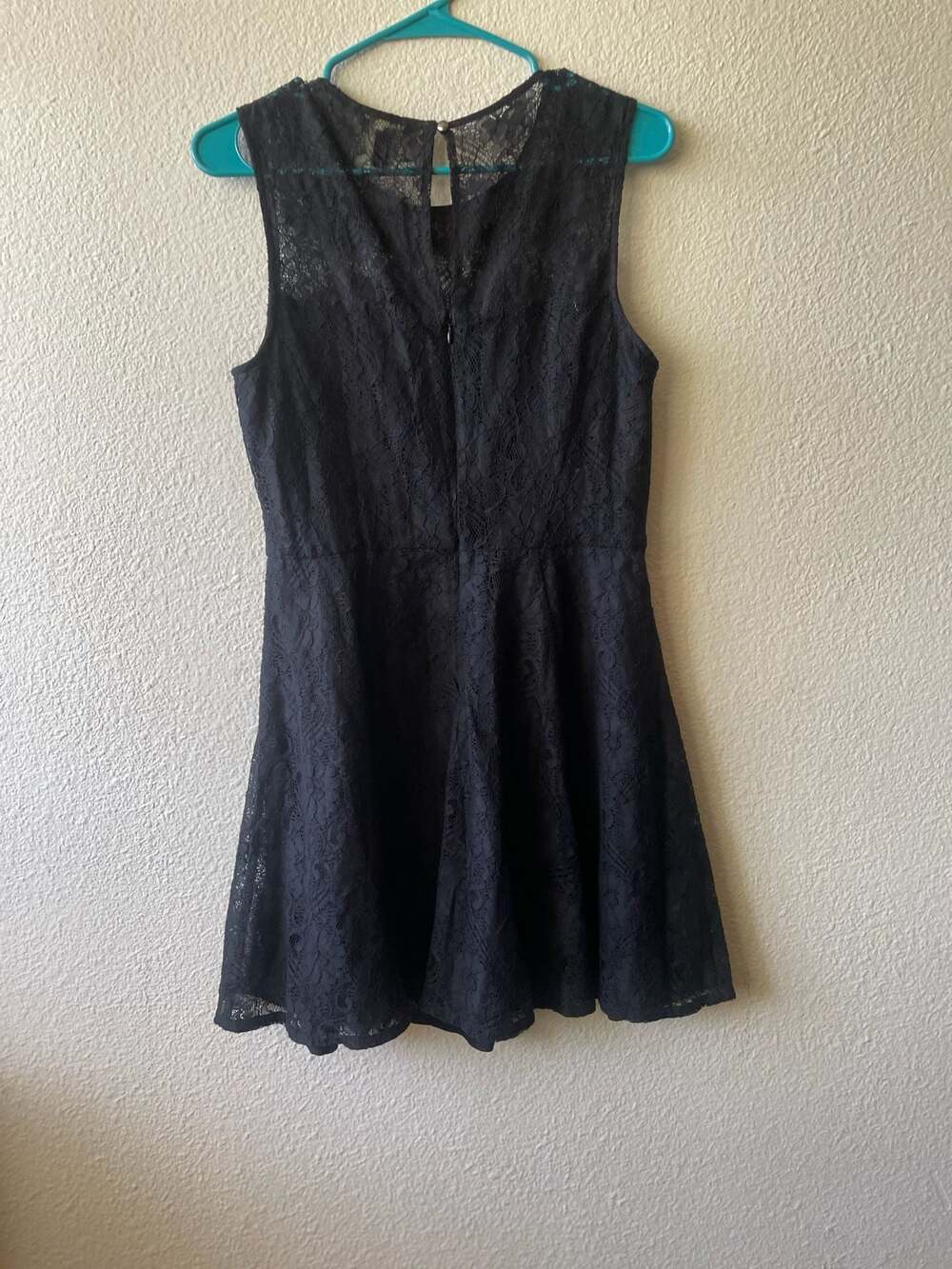 Banana Republic Black Lace Sleeveless Fit & Flare Dress - Picture 2 of 6